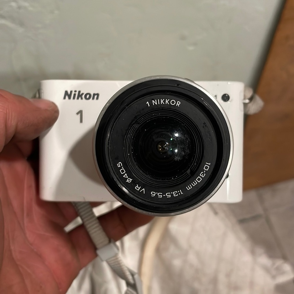 Nikon one they are good camera only used twice